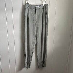 Mango Light Green Dress Pants Sz 2